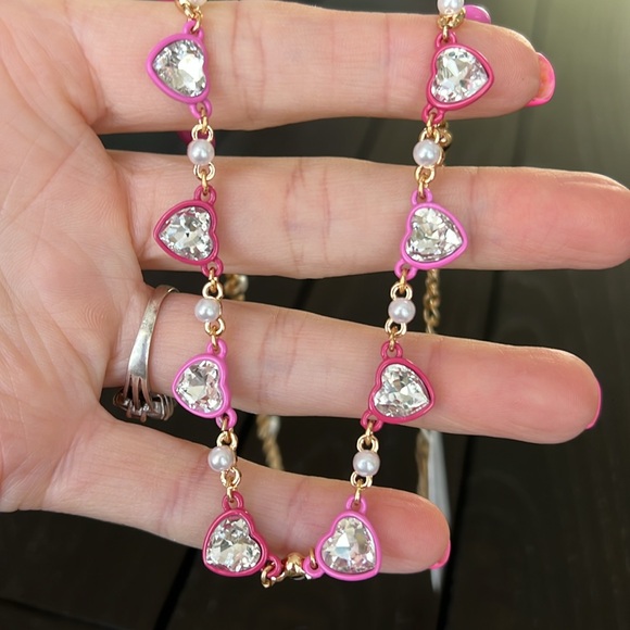 Betsey Johnson Heart Charm Necklace - Picture 4 of 9